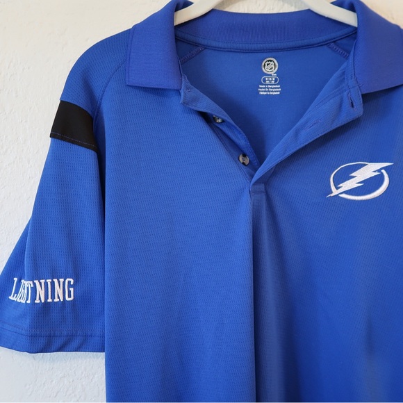 Tampa Bay Lightning: Men’s Polo - Size Medium - Picture 6 of 6